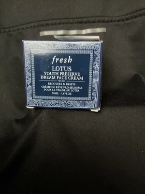 Fresh Lotus Youth Preserve Dream Face Cream Night Recovery 1.6 oz NIB - Image 1 of 4
