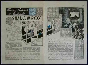 Xmas SHADOW BOX 1931 HowTo build PLLANS Animated Wise Men - Bild 1 von 2