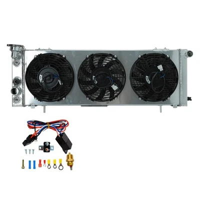 Aluminum Radiator Shroud Fan Relay Kit For 1984-2001 Jeep Cherokee XJ Comanche - Изображение 1 из 4