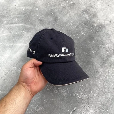 Gorra de béisbol vintage 2000 BMW Williams F1 Team azul desteñido talla OS Foto 1 de 4