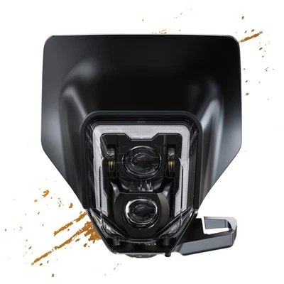 Dirt Bike LED Headlight DRL High Low Beam For Husqvarna FE 501 501S FE350S FE250 - Image 1 of 4