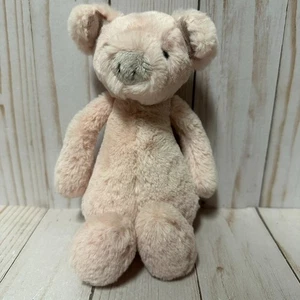 Jellycat Bashful Piggy Pig Plush Pink Gray Snout 8 Inch - Picture 1 of 9