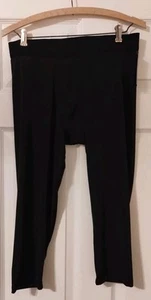 Athletic Works 3/4 lange schwarze Kompressionsstrumpfhose Gr. Large 36-38 NEU mit Etikett - Bild 1 von 5