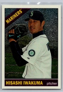 2015 Topps Heritage Chrome Hisashi Iwakuma 481 /999 - Picture 1 of 2