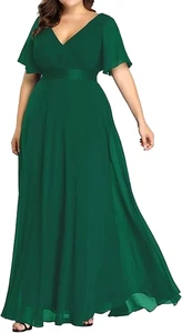 EVER PRETTY Formal Evening Party Prom Bridal Elegant Maxi Dress UK Size 18 2XL - Picture 1 of 5