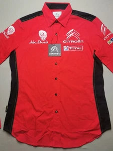 Citroen Herren Größe S WRC Racing World Rally Abu Dhabi 2017 Team Shirt (NEU) rot - Bild 1 von 24