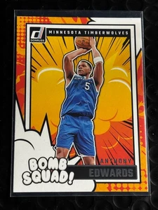 2024-25 Panini Donruss - Bomb Squad Anthony Edwards #13 Minnesota Timberwolves - Picture 1 of 2