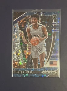 James Wiseman /175 2020-21 Panini Prizm Fast Break Blue Disco RC #2 - Bild 1 von 2