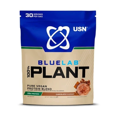 USN 100% Plant Protein 900g Pure Vegan Vegetarian Protein Blend High Amino Acid