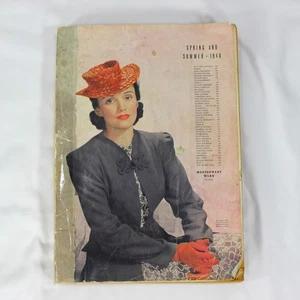 Vintage 1940 Montgomery Ward Katalog Frühling Sommer alle Seiten ** Einband freistehend * - Bild 1 von 19