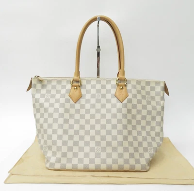 Auténtico bolso de mano Louis Vuitton Damier Azur Saleya MM F#47687 Foto 1 de 4
