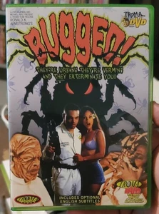 BUGGED 1996 DVD LIKE-NEW TROMA CULT SCI-FI HORROR COMEDY INSECT RARE OOP - Picture 1 of 3