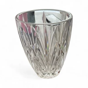 Jarrón de cristal vintage Waterford Marquis corte 5,5" x 4,5" 9 - Imagen 1 de 3