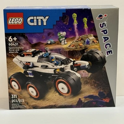 Brand New Sealed LEGO CITY: Space Explorer Rover and Alien Life (60431) - Image 1 of 2