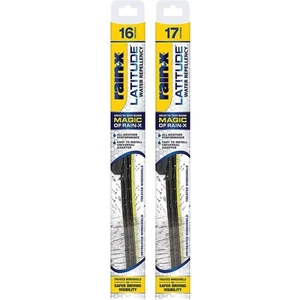 SET-R495079283-2-FRB Rain-X Windshield Wiper Blades Set of 2 Coupe Sedan Pair - Picture 1 of 7