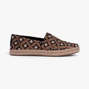 TOMS ALPARGATA ROPE WOMENS Womens Casual Slip-On Plimsolls - Picture 1 of 5