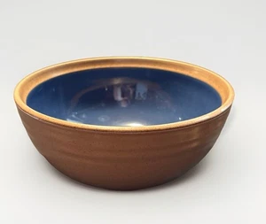 Noritake Stoneware Madera Blue 8476 Round 9 3/8" Round Baker / Serving Bowl - Picture 1 of 7