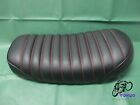 Fit Yamaha Sr400 Sr500  Black Seat Complete & Red Stitch  **To402**
