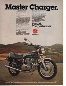 1979 Suzuki Motorcycle Print-Ad / GS-1000E Great Art - Picture 1 of 1