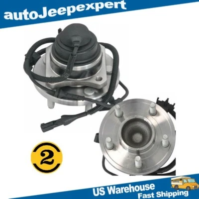 Buje de cojinete de rueda delantera 2 piezas para Lincoln Town Car G6 2005 2006 2007 2008-2011 Foto 1 de 4