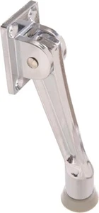 852939 Fermaporta Kickdown 5" - Cromato Confezione da 1 Hillman Hardware Essentials - Foto 1 di 3