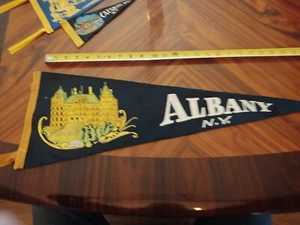 BANNANT DE FIELTRO DE COLECCIÓN ALBANY, NY - 1950-1960 - Talla JUMBO 26 - Imagen 1 de 7