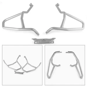 Upper Engine Guard Crash Bar Protector For BMW G310R 2018/ G310GS 2017-22 Silver - Picture 1 of 10