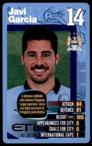 Top Trumps Manchester City (2012-2013) 14 Javi Garcia No. 14 - Picture 1 of 2