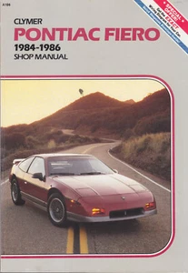 Clymer Pontiac Fiero 1984-1986 A106 Shop Manual PB 1987 Alan Ahlstrand - Bild 1 von 4