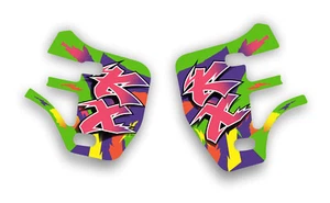 Kawasaki KX500 1989 - 2004 kx 500 94 Style Retro Graphics Decals - Picture 1 of 1