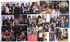Lot de mini affiches et photos de l'époque de l'appétit Guns N Roses insert magazine 1988