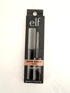 e.l.f. Wow Brow Tinted Gel Taupe 83572 Volumizing Tiny Microfiber Infused 0.12oz - Picture 1 of 12