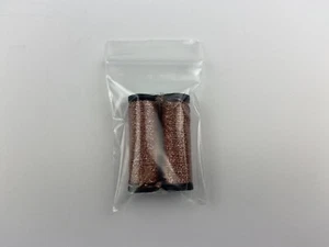 Lot Of 2 Kreinik 021 Copper #12 Tapestry Braid Thread Floss Sew Canvas Work - Picture 1 of 2