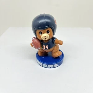 Russ Berrie Bear NFL Ink Stamper Chicago Bears #34 1980s Vintage READ - Picture 1 of 11