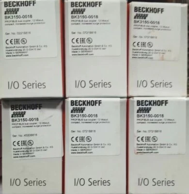New In Box BECKHOFF BK3150-0018 PLC Module BK3150-0018 - Image 1 of 3