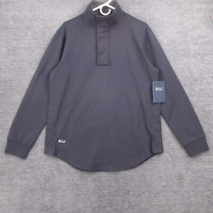 BYLT Herren M Elite Fairway Pullover 1/4 Zip blau Golf High Neck magnetisch mit Etikett - Bild 1 von 13