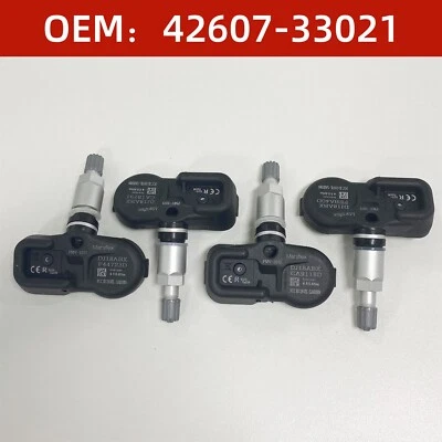 Juego de 4 sensores de presión de neumáticos TPMS genuinos para TOYOTA SCION LEXUS OEM 4260706011 Foto 1 de 4