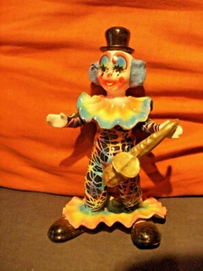 petit clown style moderne tons et couleurs - moulé plastique rigide - Bild 1 von 7