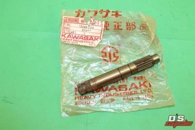 Eje Kickstarter Kawasaki KD125 KE125 KS125 13066-033 NOS Foto 1 de 4