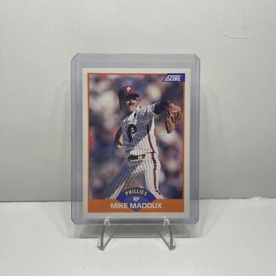 1989 Score - #393 Mike Maddux - Image 1 of 2