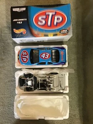 2000 Hot Wheels Crews Choice JOHN ANDRETTI #43 STP Petty 1/24 Scale Diecast - Image 1 of 4