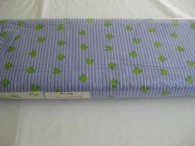 Тканевые пляжные шлепанцы BTY FreeSpirit с тропическим островом фиолетовая полоса зеленые - Изображение 1 из 4