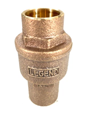 LEGEND S-455NL Lead Free In-Line Silent Check Valve 3/4" Solder Joint 250-psi - Image 1 of 4