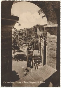 CHIANCIANO TERME - SIENA - PARCO SORGENTE S. ELENA - VIAGG. 1955 -3369- - Picture 1 of 1