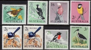 1964-65 Australia Bird Definitives Set Of 8 Mint Never Hinged, Clean & Fresh - Bild 1 von 1