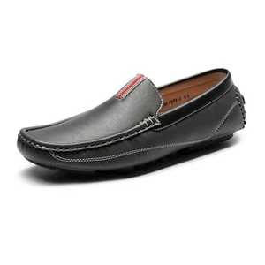 Men's Driving Moccasins Penny Loafers Lightweight Comfortable Slip on Shoes - Picture 1 of 25