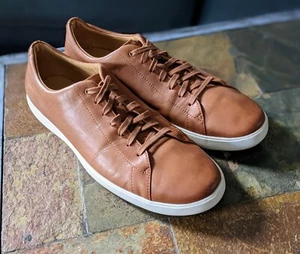 Cole Haan Men's Grand Crosscourt II Sneakers Tan Burnt Brown Cognac Size 12 - Picture 1 of 4