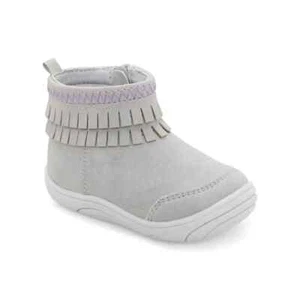 STRIDE RITE 360 BIANCA Uni Sex Bootie Casual Sneaker Walking Shoe NIB Grey - Picture 1 of 8