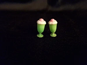 Set di bicchieri da gelato Sundae taglia Barbie vintage - Foto 1 di 6