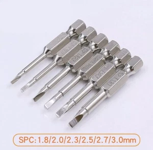 6PCS Triangle Head Security Screwdriver Tool Triangular for Bit Toys 1/4" 50mm U - Picture 1 of 9